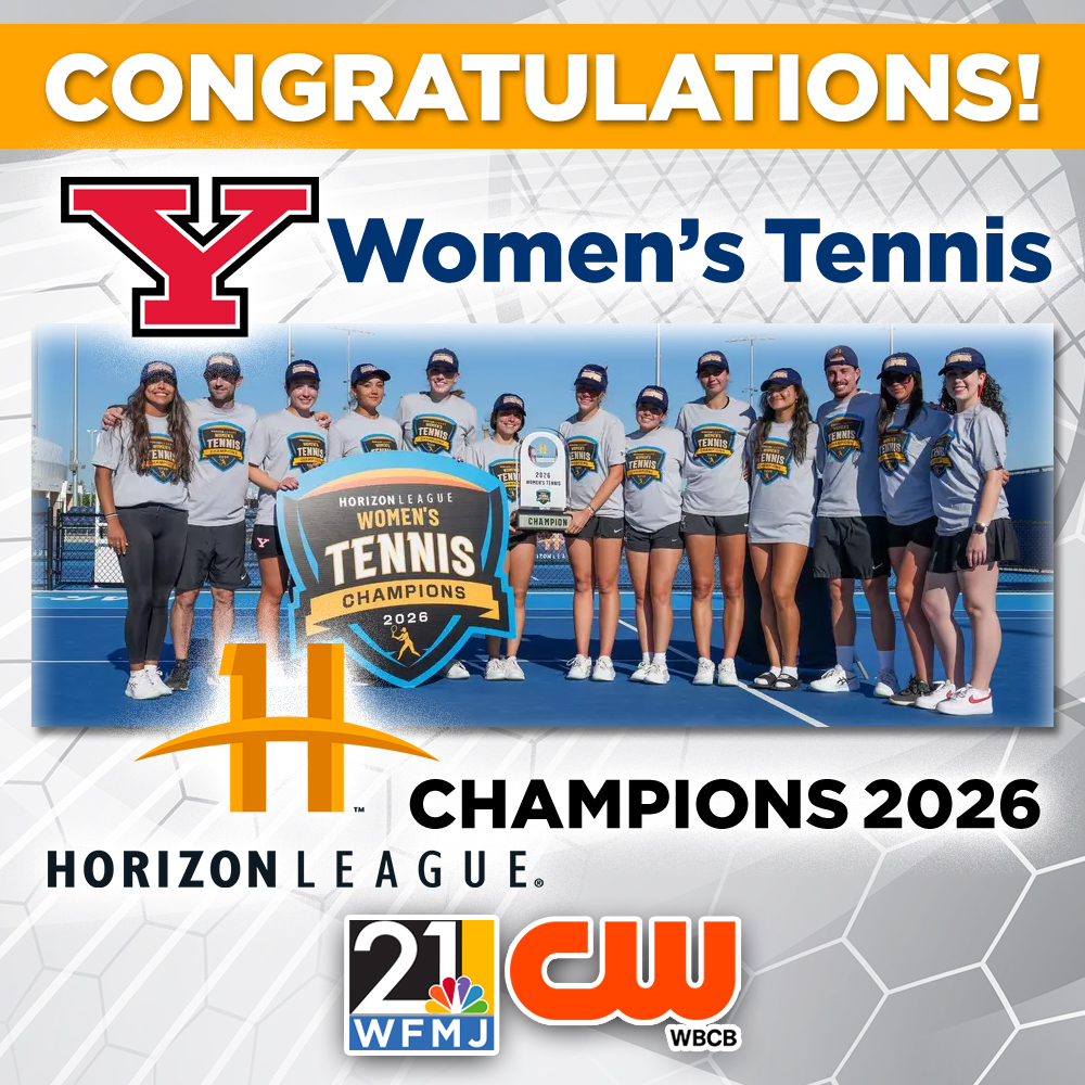 21WFMJSports's tweet image. The YSU women’s tennis team recently won its fourth Horizon League championship in five years and now heads to the NCAA tournament to face Ohio State on Saturday at 1 p.m.!  #GoGuins