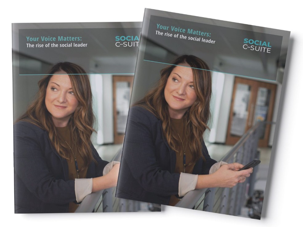 PSMcomms's tweet photo. Leaders - you’re deep in the day-to-day, then asked to post on #LinkedIn. 

It feels extra - but the truth is, visibility is now leadership.

The new Social C-Suite report explores why it matters &amp; how to build trust.

Read it here: https://t.co/f0Sm9qEs0z

#leadership #marketing https://t.co/bsNRX2tqeN