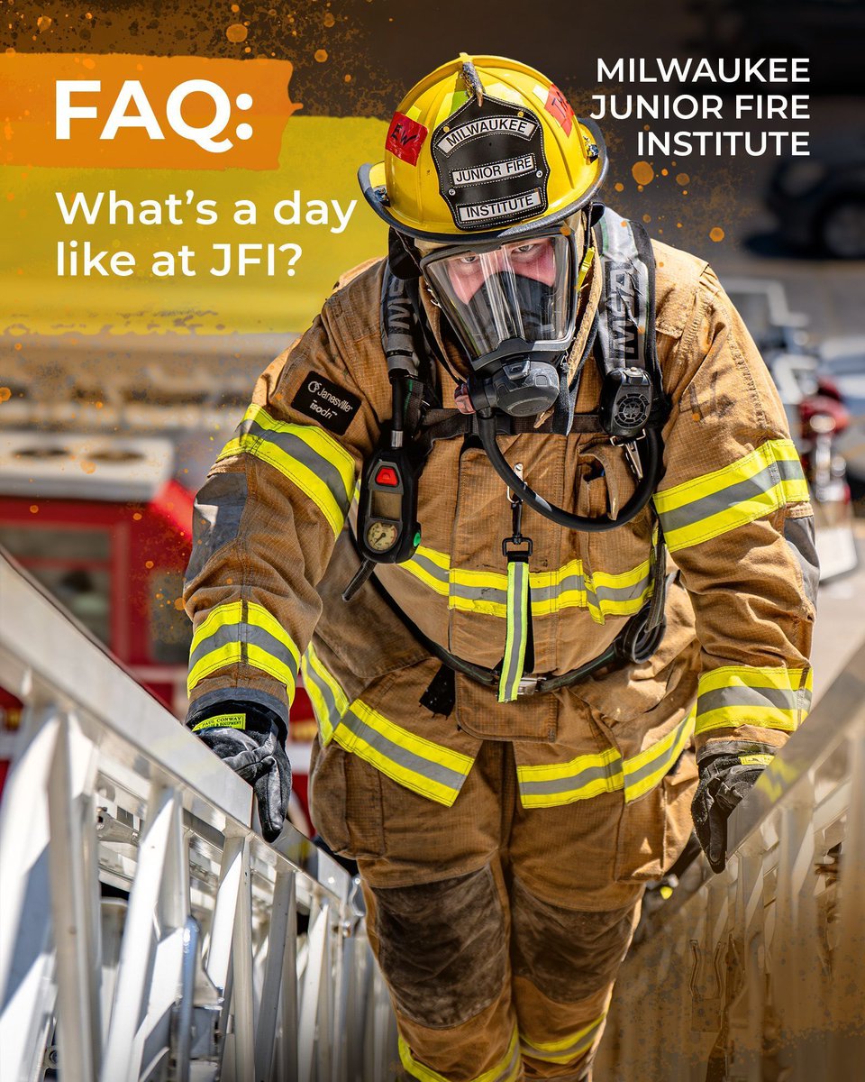 mkejfi's tweet image. JFI meetings are all about hands-on learning &amp;amp; #teamwork. Members train together, practice #fireservice skills, and gain valuable experience that prepares them for future #opportunities in the #fire service 🔥

Reach out to Captain Hayes:
📞 (414) 788-3270
📧 jhayes@milwaukee.gov