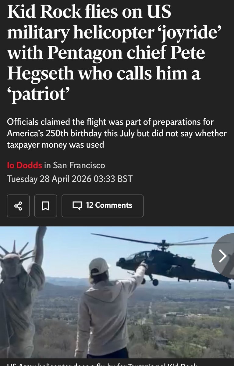 MariaMo32975161's tweet image. Inmates taken over asylum. Being lectured to by Kid Rock albeit southern rockstar from the dark ages doesn't give him clearance waste military time. So meanwhile nobody of consequence says anything #StraitOfHomuz #israeliranwar