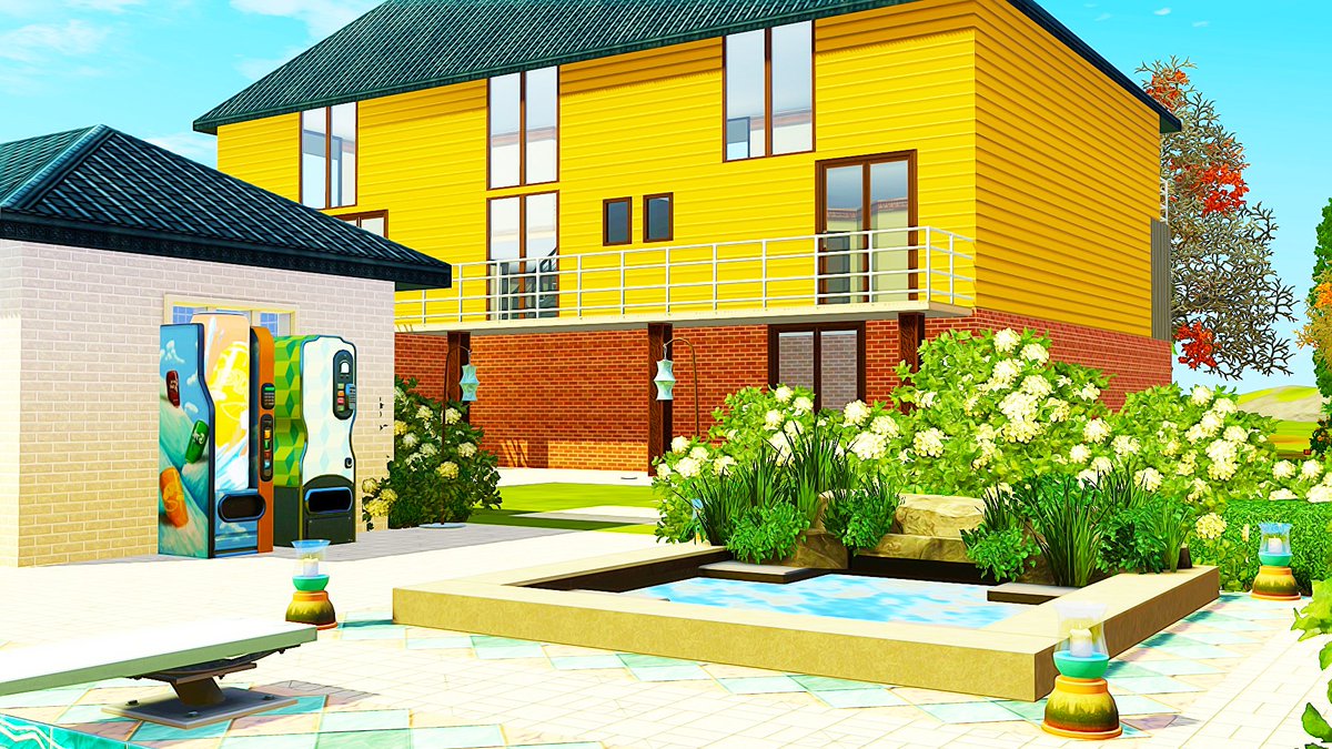 bunnybananasims's tweet image. I also did another lot makeover, the Lofty Cerulean Blue Pool! This is also Store content-free &amp;amp; CC-free!

More details &amp;amp; download link here: bunnybananasims.tumblr.com/post/815138151…

#TheSims3 #TheSims #ShowUsYourBuilds