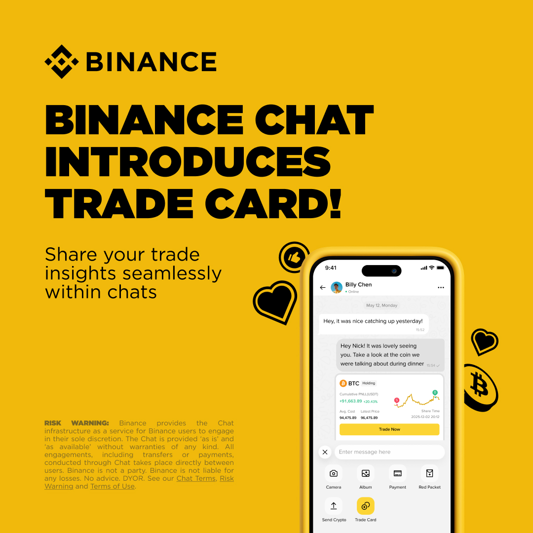 Binance tweet media