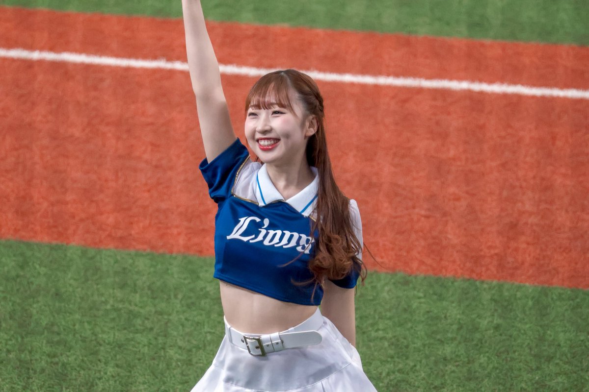 mememefffff's tweet photo. #bluelegends
 #seibulions
Rinさん可愛かった〜！ https://t.co/qDkkMCKOs5