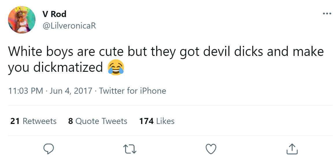 Karabwc2's tweet photo. "White boys are cute but they got devil dicks and make you dickmatized"
-Veronica Rodriguez, Latina breeding slut
#bwc #latina #bleached #wmlf https://t.co/Z7IDTrUklF