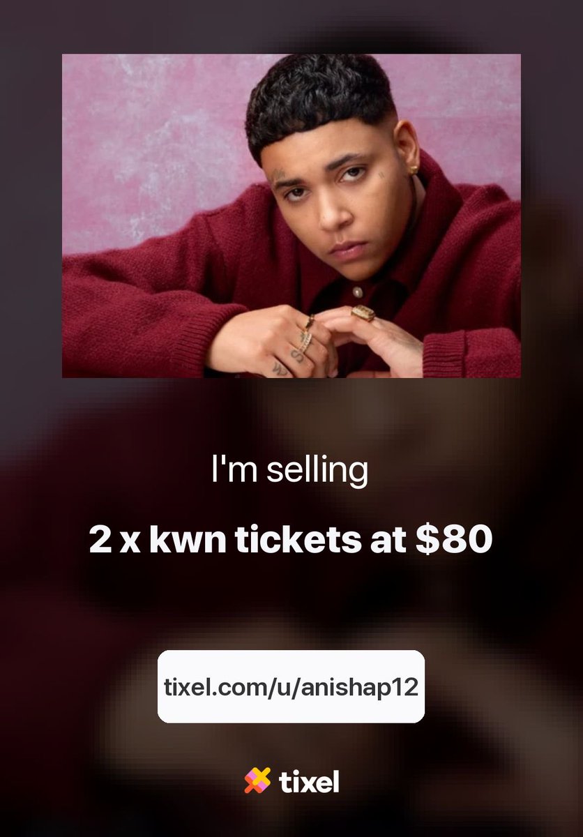 ur_cute_jeans's tweet image. x2 tickets to kwn sydney #kwn #withallduerespect #sydney #concert #operahouse #vivid2026