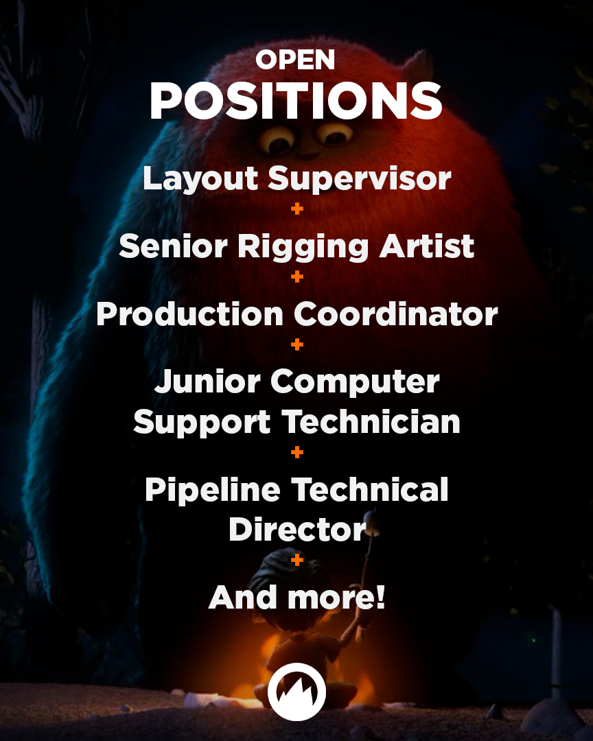 wearereelfx's tweet image. We’re looking for great people to grow with us.🚀 + a sneak peek at upcoming roles
🤞 PRO TIP: Roles usually post 3 months before their start date — you know where to look 👇
reelfx.com/careers/
#NowHiring #CGJobs #VFXJobs #MontrealJobs #CFX #WeAreReelFX