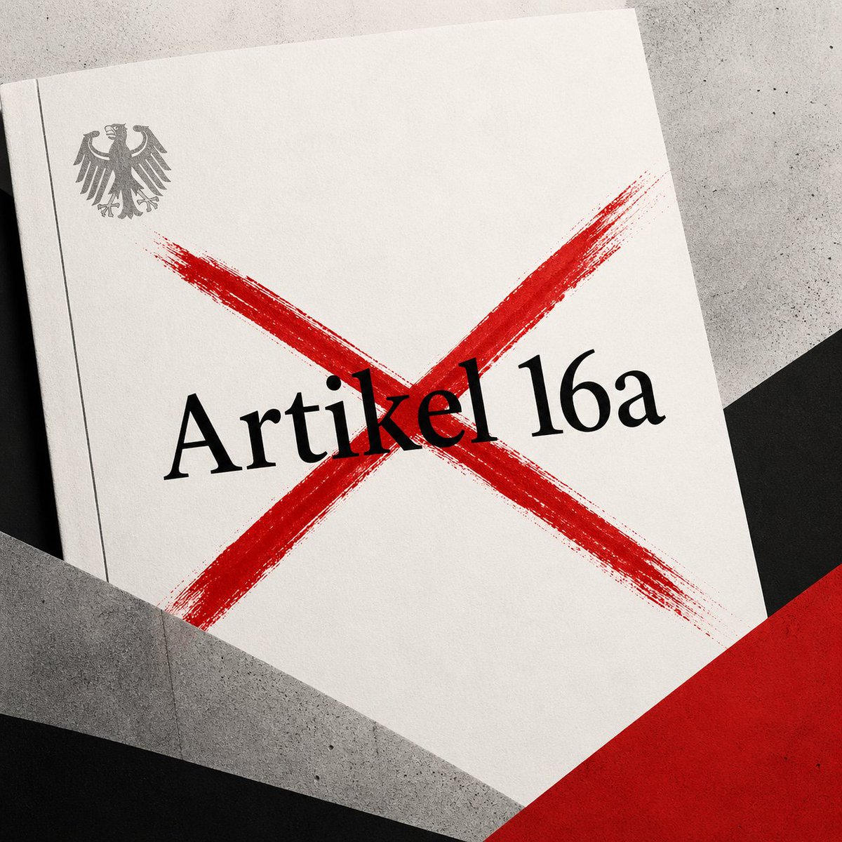 Das individuelle Grundrecht auf Asyl im Grundgesetz hat sich überlebt, Artikel 16a GG sollte ersatzlos gestrichen werden.

Wenn der Staat weiterhin ein Asylrecht gewähren will, kann er dies im Ausländerrecht einfachgesetzlich regeln - was auch der gelebten Praxis entspräche.