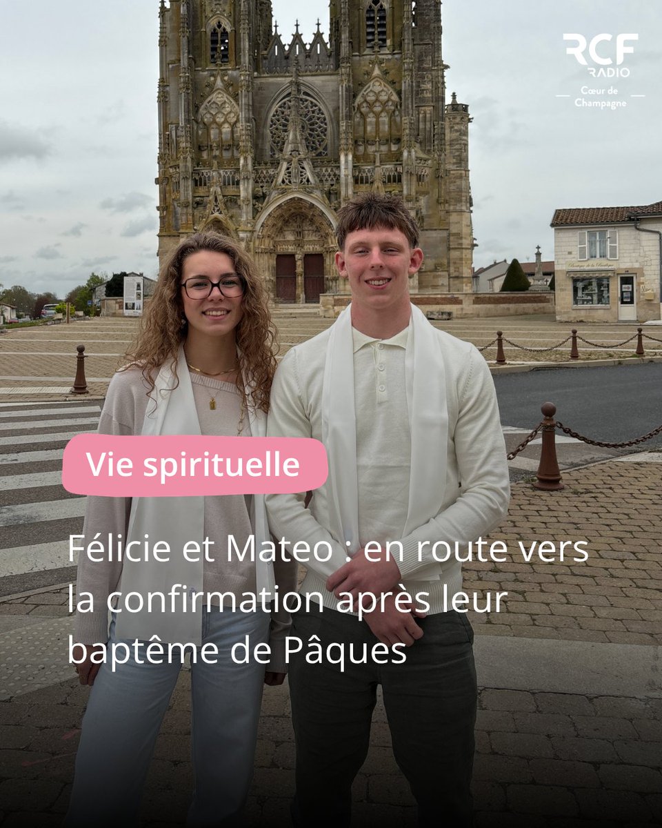 rcfcoeurdechamp's tweet image. À quelques semaines de leur confirmation, Félicie et Mateo avancent pas à pas sur leur chemin de foi au sein du @diocesedechalons✨

🎧 À écouter ici : rcf.fr/actualite/linv…

#DiocèseDeChâlons #Confirmation #Catéchuménat #Foi #VieChrétienne