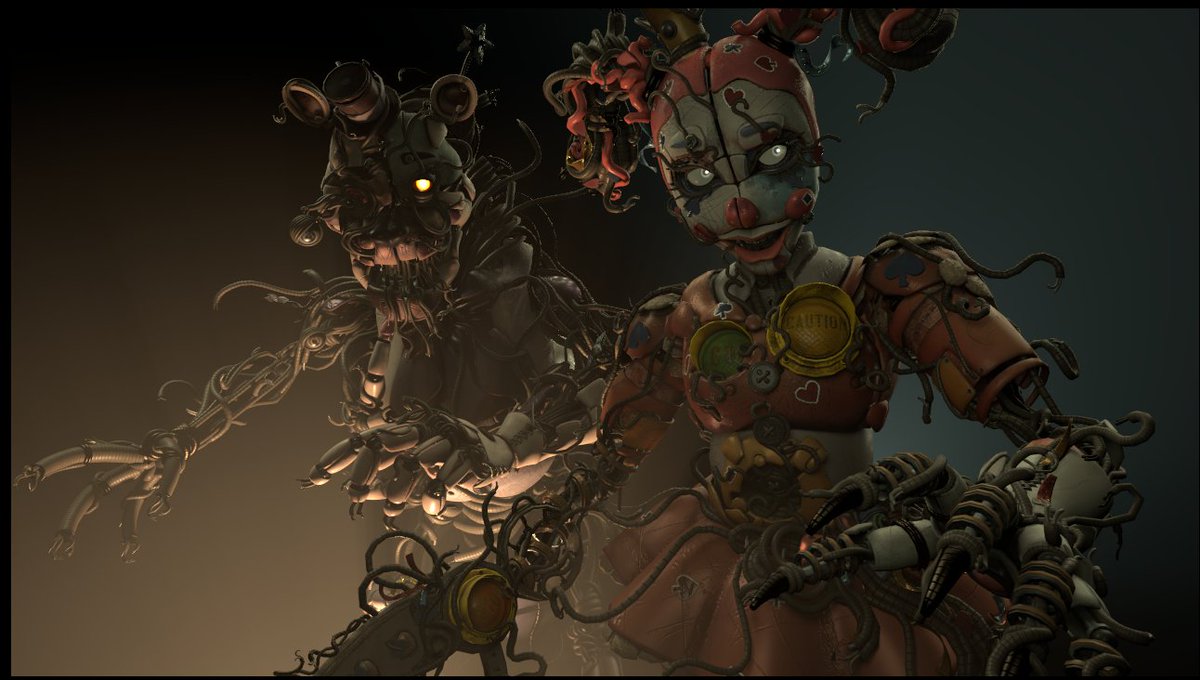 FriskAnimation's tweet photo. Some new preview of how the SFM ports of Styl Pizzeria Simulator: Headlines are coming along by @brandonboned and @Auxe_SFM https://t.co/XbGX7v9U0D