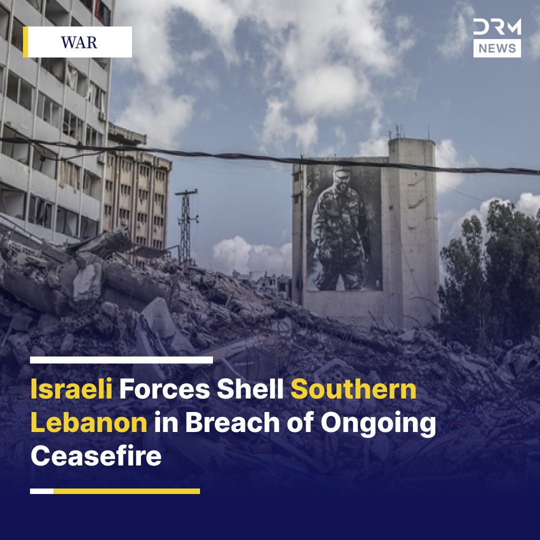 drmnewsofficial's tweet image. Israeli drone and artillery strikes hit southern Lebanon towns, threatening the fragile ceasefire agreement. #Lebanon #Israel #MiddleEast #BreakingNews 

[AH22]
