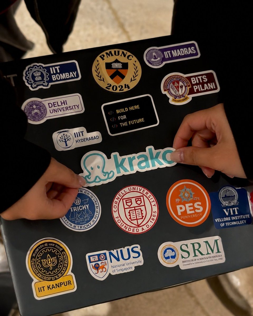 one more laptop… but make it krako 🐙

from campuses to builders —
this is how networks actually grow.

not ads.
just people who believe.

#Krako #DePIN #Builders #OpenSource