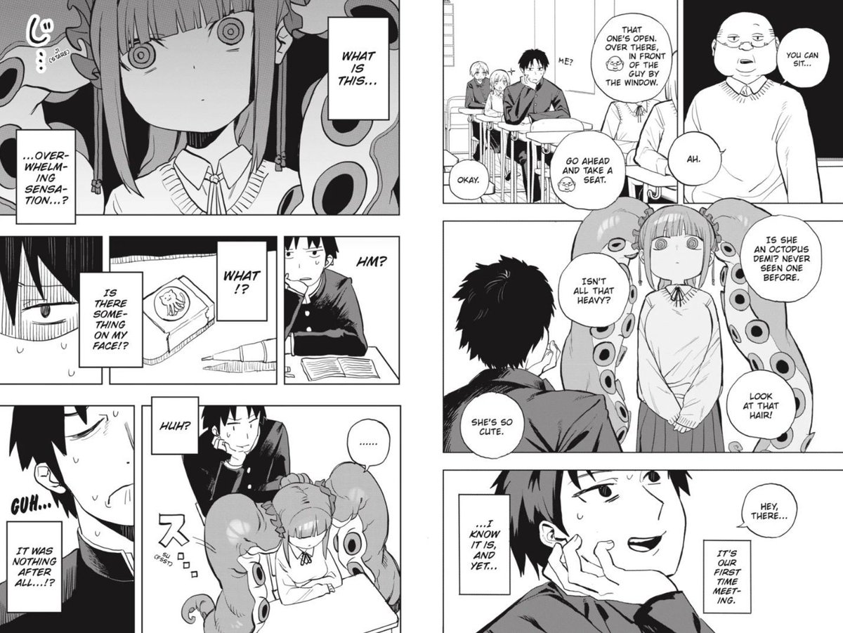 Megame's You Can't Escape from Mizudako-chan! Volume 1 is now available for purchase in print and digital format