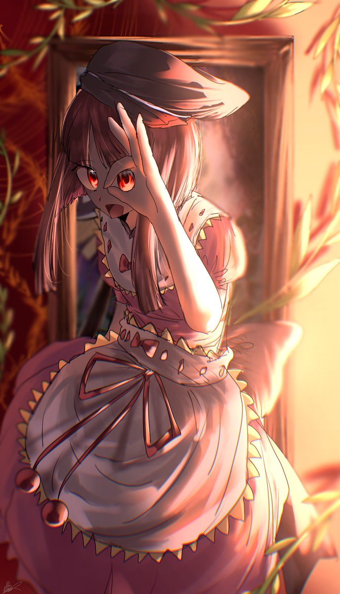 72日目　爾子田里乃
#東方Project #100日チャレンジ
