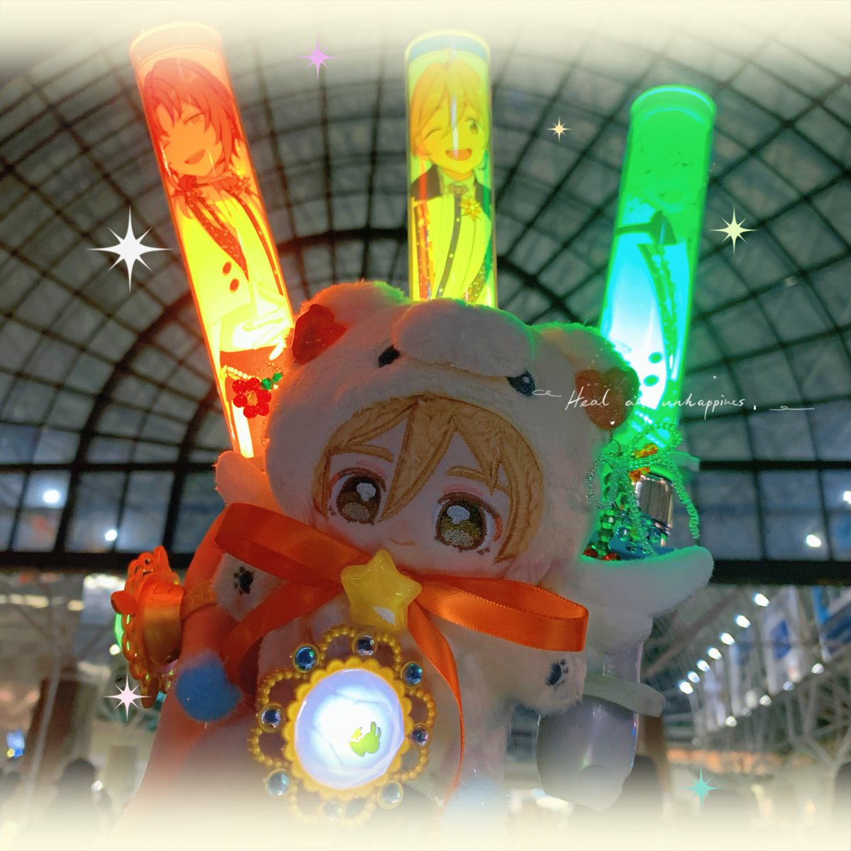 NGSunny81's tweet photo. スタレェありがとうございました〜⭐️今年もインテ行ってました💛🧡💚〜いつ銀座行っても買えないプリンを大阪で買うなどしたパンを添えて〜 https://t.co/S9XttbjKqf