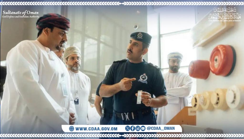 CDAA_OMAN's tweet photo. شاركت وحدة الدفاع المدني والإسعاف بمحافظة #ظفار في المعرض التوعوي الذي أقيم في المديرية العامة للطيران المدني بمطار #صلالة.

تضمنت المشاركة تعريف الحضور بمتطلبات السلامة، إضافة إلى عرض المعدات والأدوات المستخدمة في التعامل مع مختلف أنواع الحوادث. https://t.co/WCGwKlAEOI