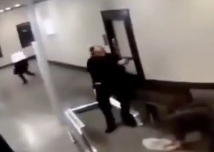 SeedyEyes's tweet photo. @bennyjohnson As the guy in the center gets up and turns towards where the shooter went, he kind of looks like zero gravity movement when he swings around. https://t.co/4qoWBfqMrd