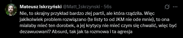 Mateusz Iskrzyński tweet media