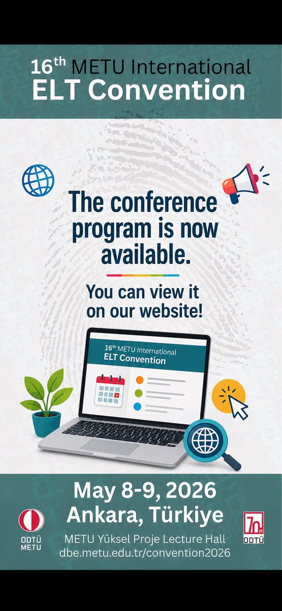 metueltconv's tweet photo. The conference program is now available. You can view it on our website:

https://t.co/BtHeBFd9ir https://t.co/b7uRVvGQt0