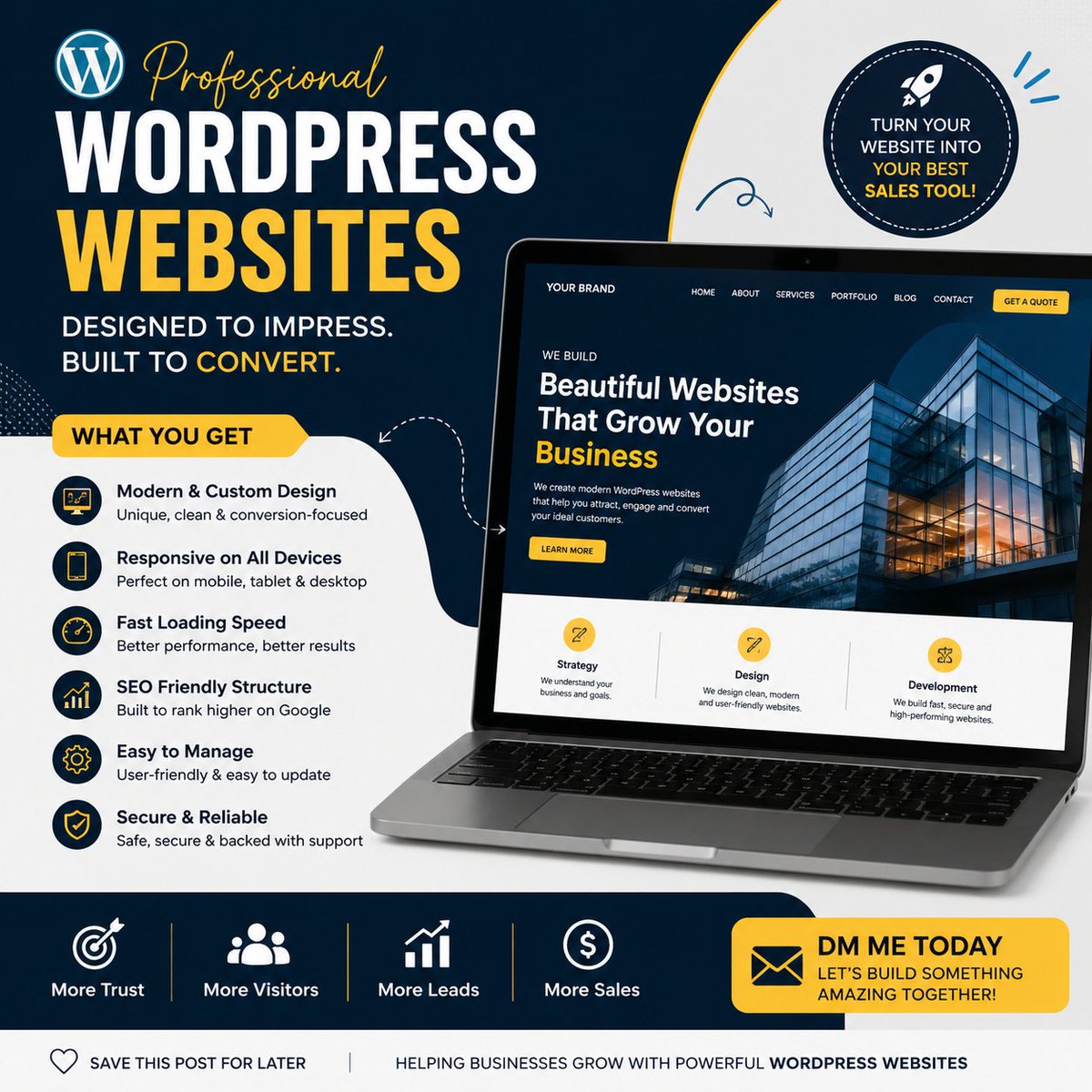 Filliz_jade's tweet photo. I help businesses improve their WordPress websites so they look credible, and convert more visitors into inquiries.

#WordPressDesigner #WebDesigner #WebsiteRedesign #SmallBusinessWebsite #ElementorDesigner  #BusinessGrowth #LeadGeneration #WordPressExpert  #WhiteLabelWordPress https://t.co/VL1IwOR9Fr