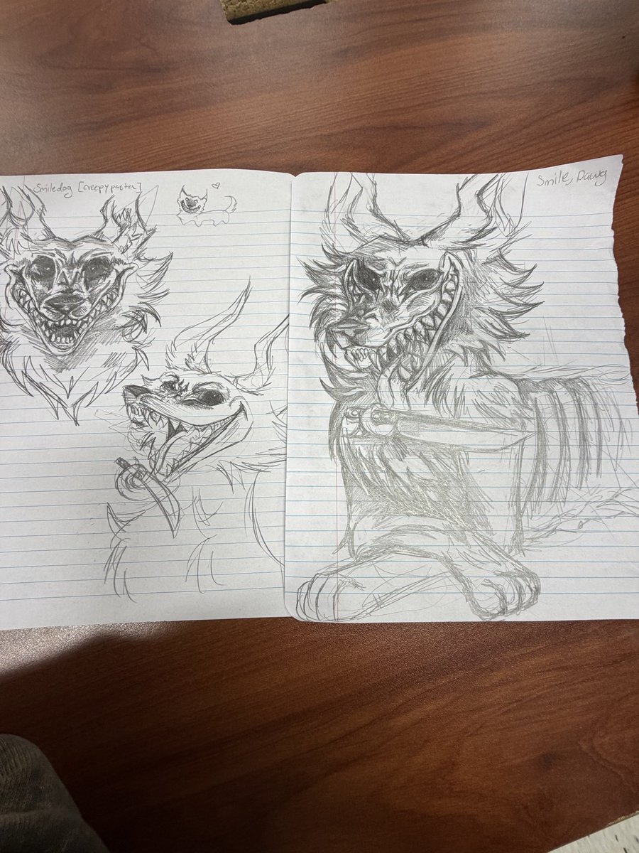 _Road_Killl's tweet photo. Smile dog drawings #creepypastatwt #smiledog https://t.co/iii8DBouM4