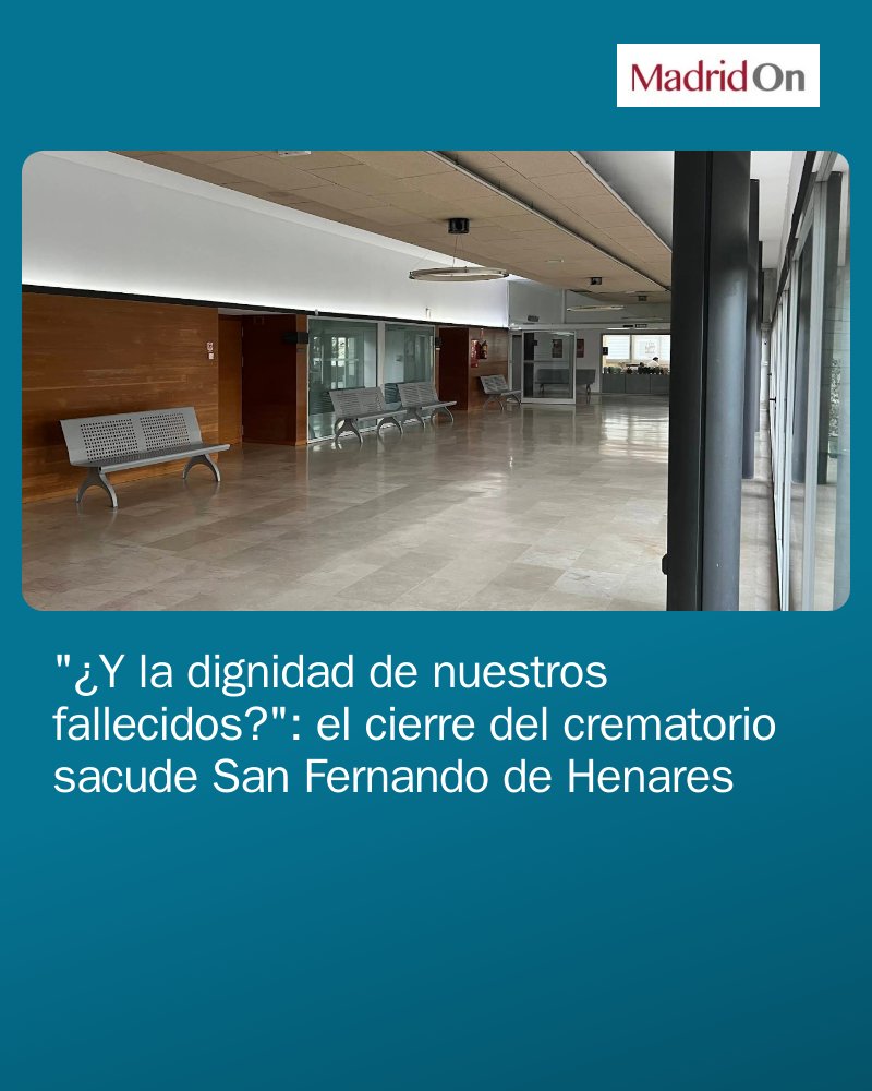 MADRIDON_NEWS's tweet image. 🚨 ¡Escándalo en San Fernando de Henares! El crematorio municipal cierra tras graves fallos técnicos que ponen en riesgo la dignidad de los fallecidos. Exigen auditorías y respuestas. ¿Qué opinas? #Crematorio #SanFernando #SaludPública mrf.lu/pMVY
