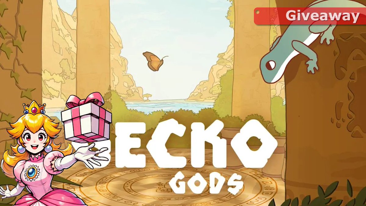 Time for a #Switch #Giveaway, this time for the exploration-focused and generally chill vibes and puzzle-solving of #GeckoGods from <a href="/inresin/">Louis Waloschek</a>!

To enter:
🦎Follow!
🦎Retweet!

Bonus chance: What are your favorite #IndieGames without combat?

Drawing: 5/1!
