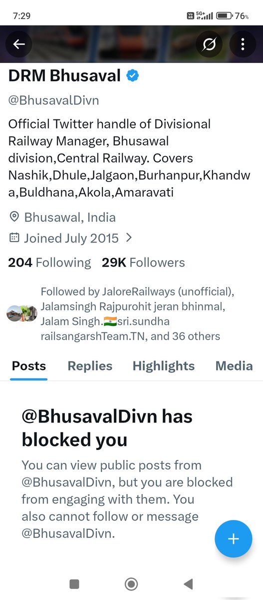 Bsp_Raigar's tweet photo. @drmbct @RailMinIndia @drmsbc @DRMBRCWR @Central_Railway @AshwiniVaishnaw @WesternRly @BhusavalDivn माननीय महोदय
@RailMinIndia रेलवे मत्री @AshwiniVaishnaw जी के शासन में @BhusavalDivn साहब इतनी बड़ी सीट पर बेठकर  इतनी अच्छी सेवा देने के लिए बहुत-बहुत धन्यवाद्
@NWRailways @DRMJodhpurNWR https://t.co/vB4Z072Tmz