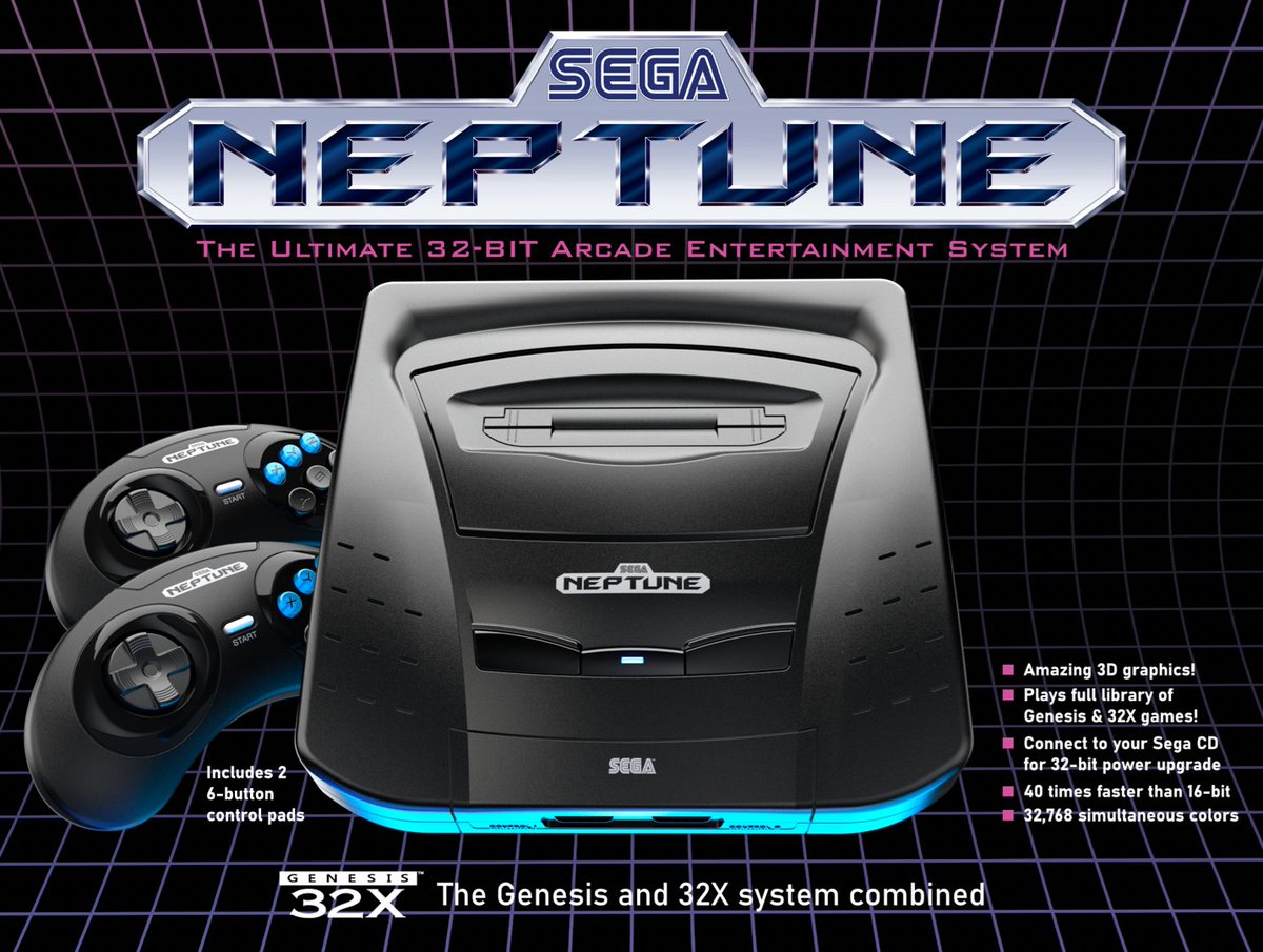 dvizix's tweet image. Anyone interested in my #Sega #Neptune box art designs you can download the 2k images here...
mediafire.com/folder/516d8ac…
Note there's a space to add your pack-in game sticker 😉👍🏻
#32x #Megadrive #Genesis #retrogaming #gamegraphics