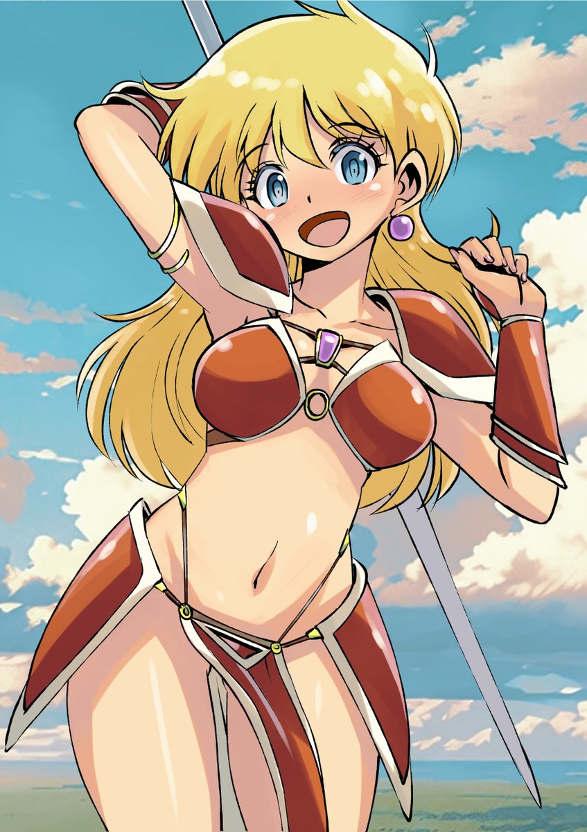 ビキニマテリアさん描いたことなかったなそういえば。