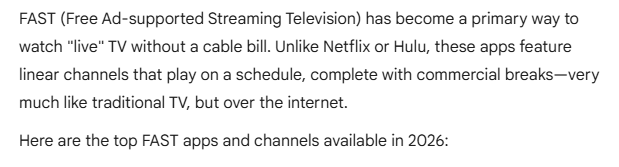 jslamat's tweet image. As #YouTubeTV subscriptions are topping $82 per month, #FAST is FREE and something worth looking into! #GoogleTV, #PlutoTV are all free... So gonna lose #CNBC and moving into #Bloomberg... $GOOGL $GOOG #AppleTV