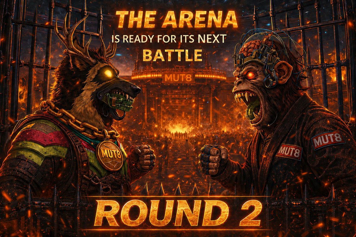 mut8_official's tweet photo. ⚔️ BATTLE DAY 2 ⚔️

RUNNER came close…
but close doesn’t win battles.
JB took Round 1.

—

Today changes everything.

Momentum can flip.
Leads can collapse.

And the comeback starts NOW. 🧬
—

🔥 HOW TO PLAY:

Comment THIS post
👉 #TeamRunner or #TeamJB

Every valid comment = skill upgrades

Tag @MUT8 to be counted

Bring your community. Push your side.
—

⏳ Round 2 is LIVE for the next 24hrs

No more warm-up.
No more second chances.
Who takes control? ⚔️