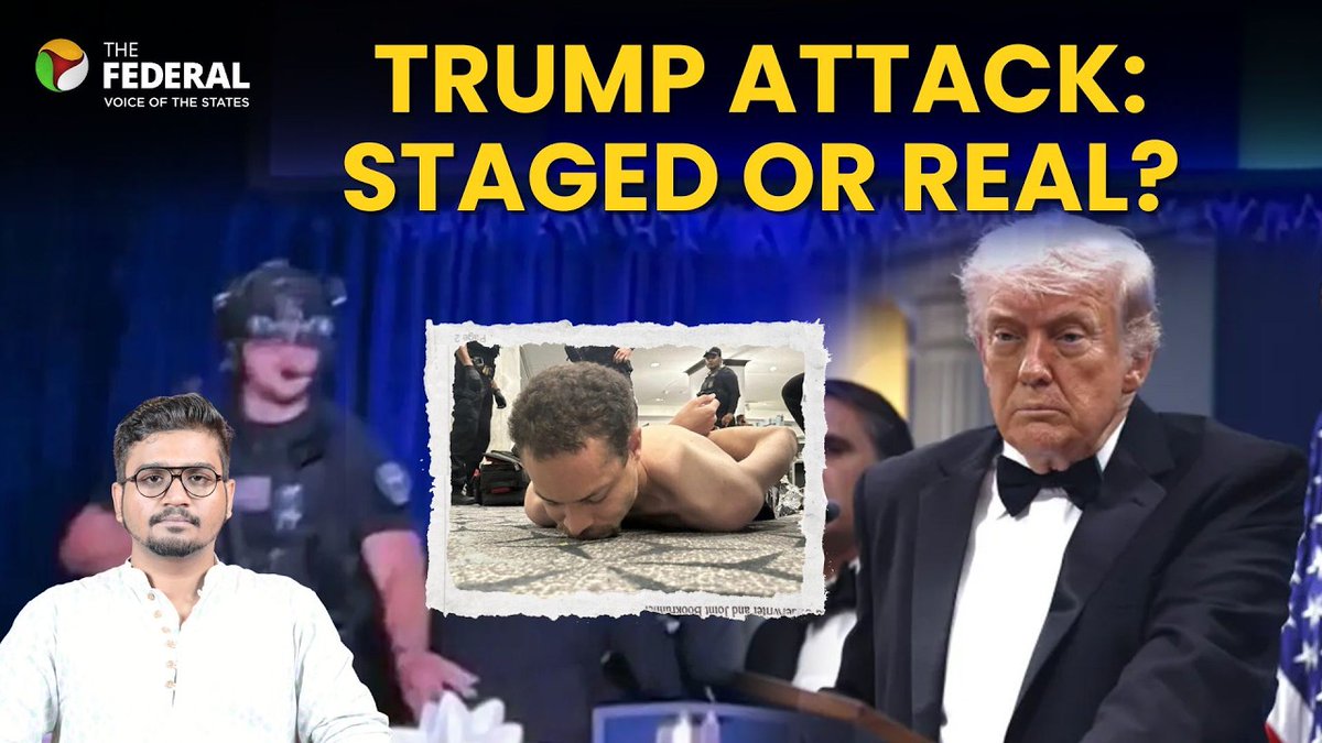 TheFederal_News's tweet image. Donald Trump attack: Is this a 'Reichstag' moment for the US?

WATCH | youtube.com/watch?v=9UxLLk…

For more such videos, subscribe: youtube.com/@TheFederal 

@MeShravanKumar @nishapsekar 

#DonaldTrump #USPolitics #ReichstagMoment #PoliticalViolence #WhiteHouse #USNews #Democracy