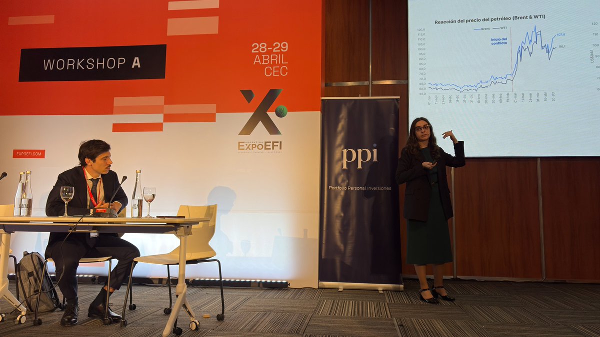 ExpoEFI's tweet image. #Workshop #ExpoEFI @pportfolio   
¿Cómo invertir durante la transición energética? Desde el RIGI hasta Vaca Muerta
Disertante/s: Melina Eidner, Analista. 
Pedro Morini, Strategy Team Leader