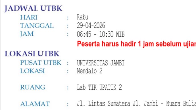 rai ui 26 HARI INI UTBK tweet media