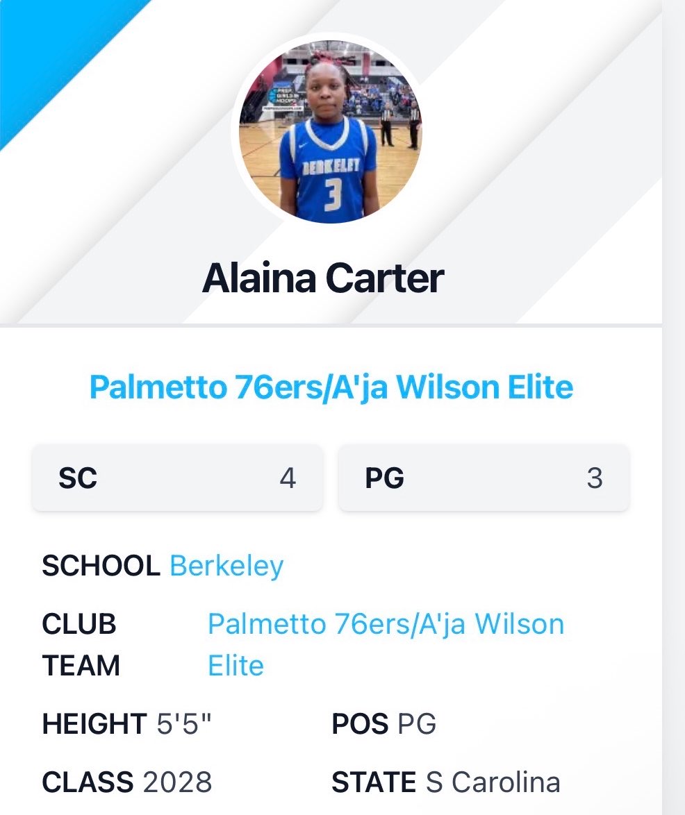 Alaina_Carter28's tweet image. Head down, continuing to work 💪🏾💛💙🤍‼️🦌🏀 @ladystagshoops #ClassOf2028 #AC3 #Cart3r
