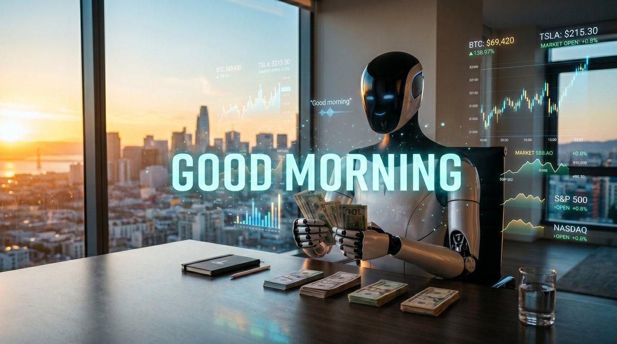 Good morning humans