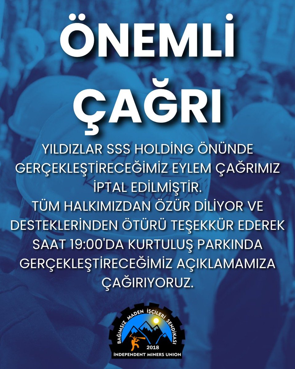 Bağımsız Maden İş tweet media