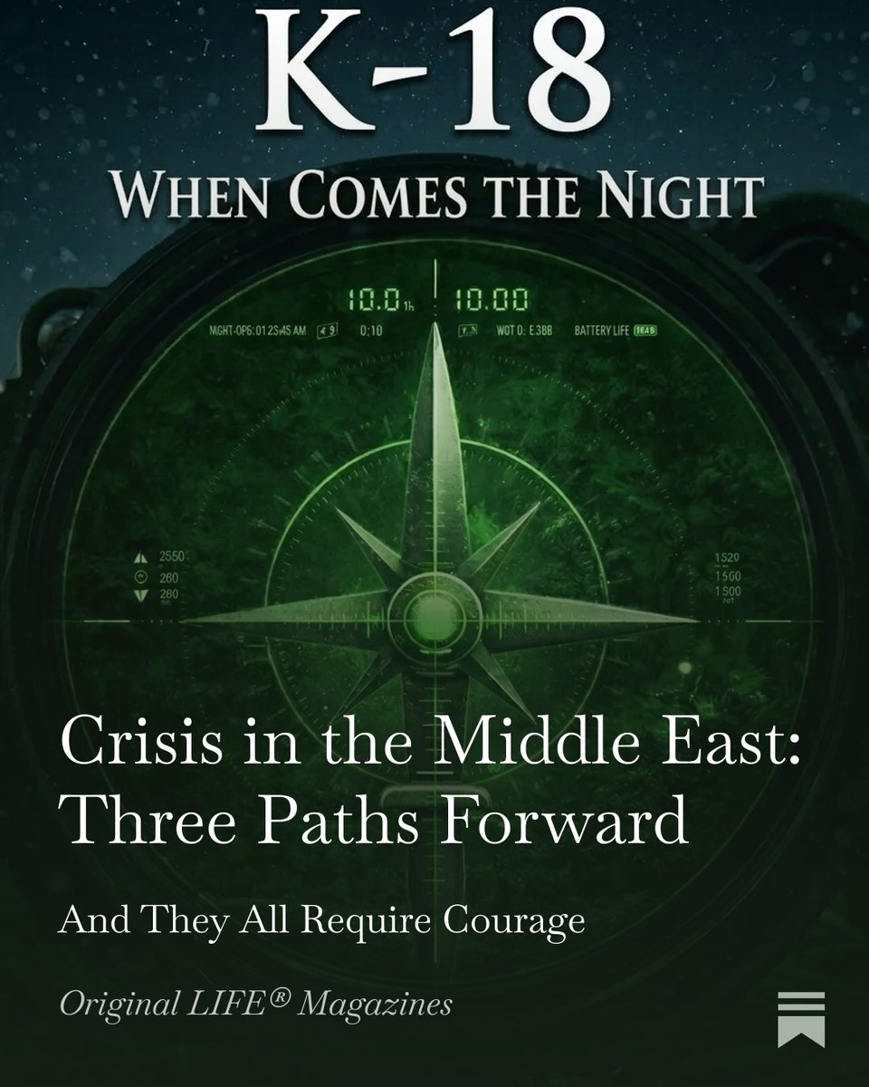 OrigLIFEmags's tweet image. They’ll tell you what’s happening.
They won’t tell you where it leads.

Read: originallifemagazines.substack.com

Shop: OriginalLIFEmagazines.com

#MiddleEast #Gaza #Israel #Geopolitics #War #ForeignPolicy #Iran #Hezbollah #GlobalConflict #Analysis #History #Substack #OriginalLIFEMagazines
