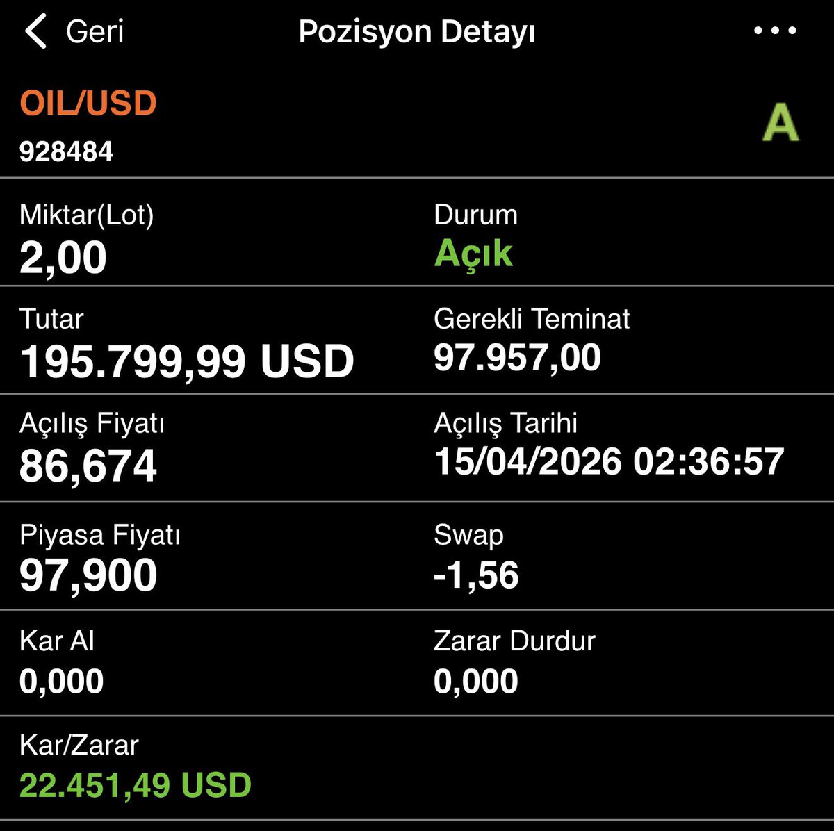 borsaindikator's tweet image. #oil 🔥🔥🔥

#brent #eurusd #xauusd #xagusd #xautryg