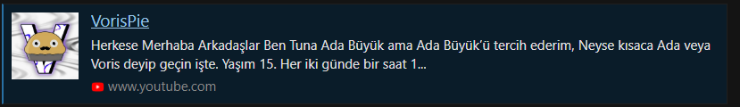 flucian35's tweet photo. @mezirmen @pargalion bizde yalan yok buldum kanalının eski açıklamasını https://t.co/Q0dhH99ENP