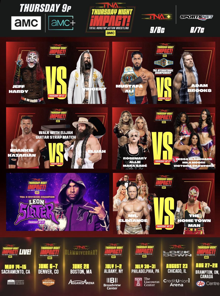 FrequencyAyo's tweet image. Catch Up on Last Episode #TNAIMPACT

TUNE IN New Episode This Thursday 
AMC | AMC Plus

Mega On Sale Starts This Week
Presale Weds - Gen Sale Fri
Tnawrestling.com/events