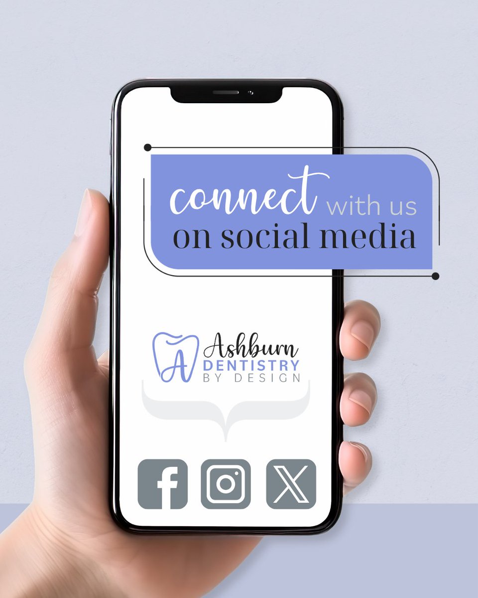 AshburnDentist1's tweet image. Stay connected with Ashburn Dentistry by Design on social media! 📲

You don’t want to miss out on updates, dental tips and tricks, and more. Follow along and keep your smile in the know. 🦷✨

#Connect #SocialMedia #FollowUs #Dentistry