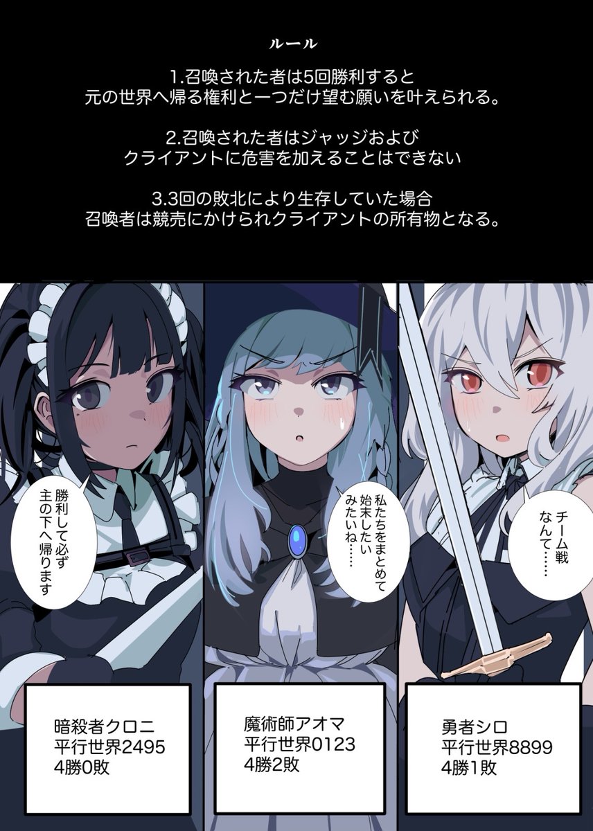 チーム戦【敗北コロシアム】 