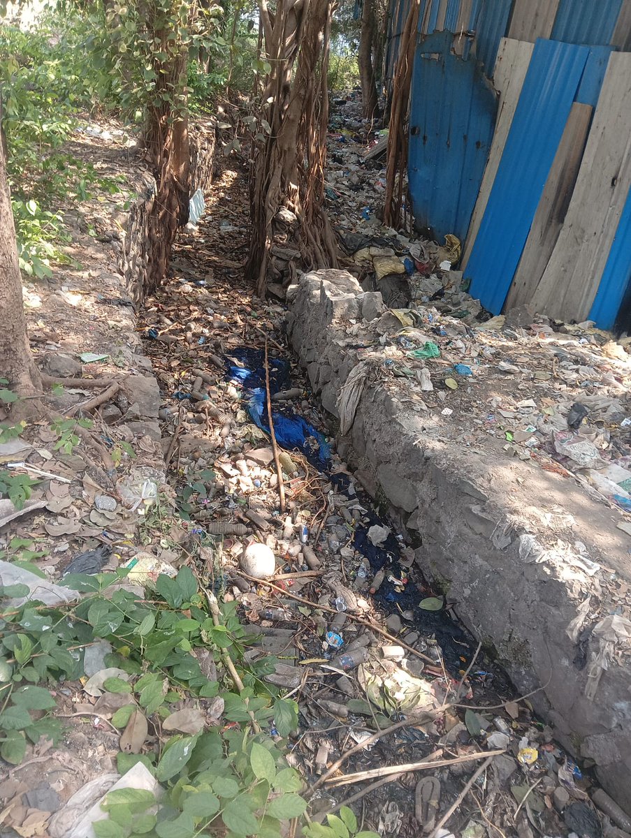 mumbaibjprohit's tweet image. गौतम नगर अण्णावाडी, मरोल पाईपलाईन, अंधेरी पूर्व परिसरातील मोठ्या नाल्याची तात्काळ साफसफाई करण्यात यावी. नाला कचऱ्याने तुंबल्यामुळे पाणी योग्य प्रकारे वाहत नाही आणि नागरिकांना मोठ्या अडचणींचा सामना करावा लागत आहे. #war82 
@mybmc @mybmcWardKE #bmc #clean #mumbai