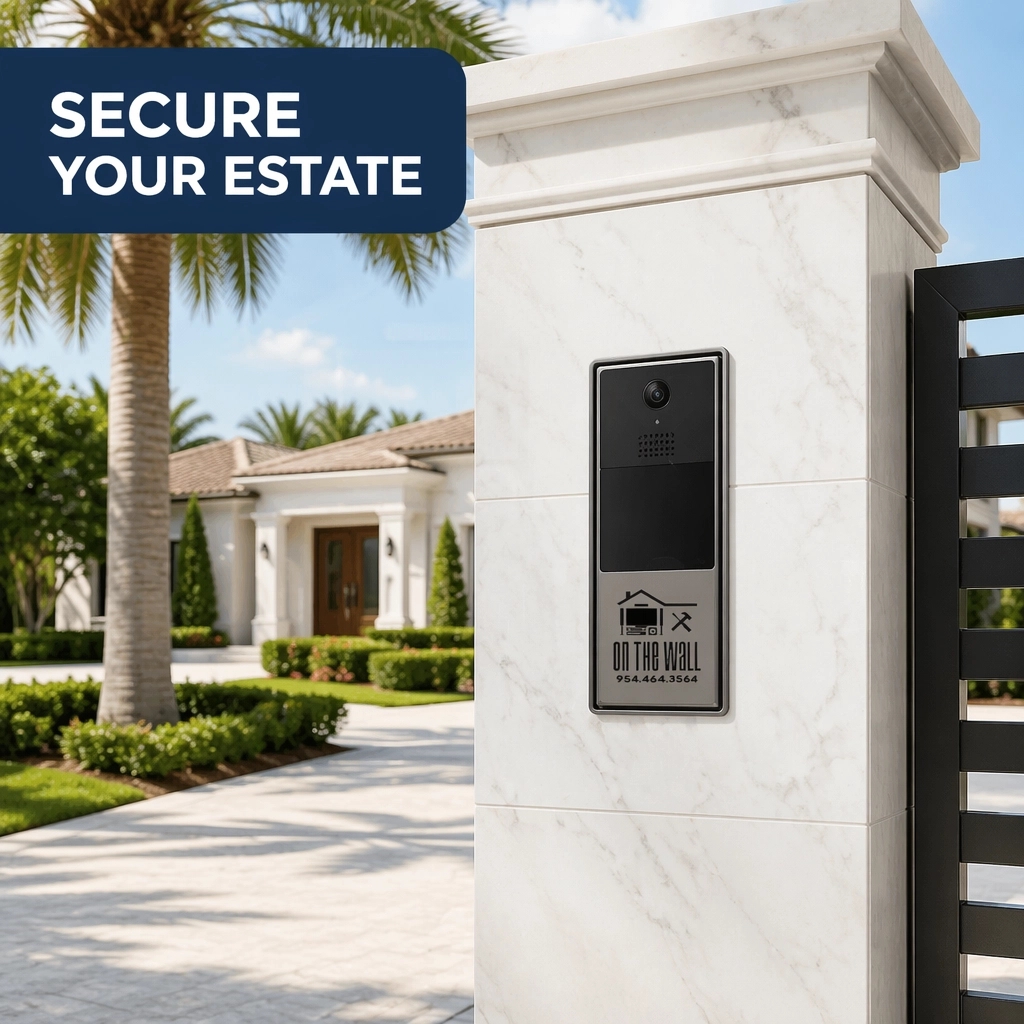 OntheWallSFLAV's tweet image. STOP LETTING STRANGERS GUESS. Own your estate’s entry with surgical remote access. See, speak, and secure your Delray Beach home from anywhere. No amateur wiring: just elite security and precision. 

Book Now: onthewallsfl.com

#DelrayBeach #BocaRaton #Parkland #Weston