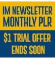 monopolyswapped's tweet image. The Internet Marketing Newsletter Monthly PLR
#Internet #Marketing #Newsletter #Monthly #PLR #TheInternetMarketingNewsletterMonthlyPLR #NickJames 
The Internet Marketing Newsletter Monthly PLR – From Nick James – Monthly PLR Writing Service For The Internet Marketing Newsletter –