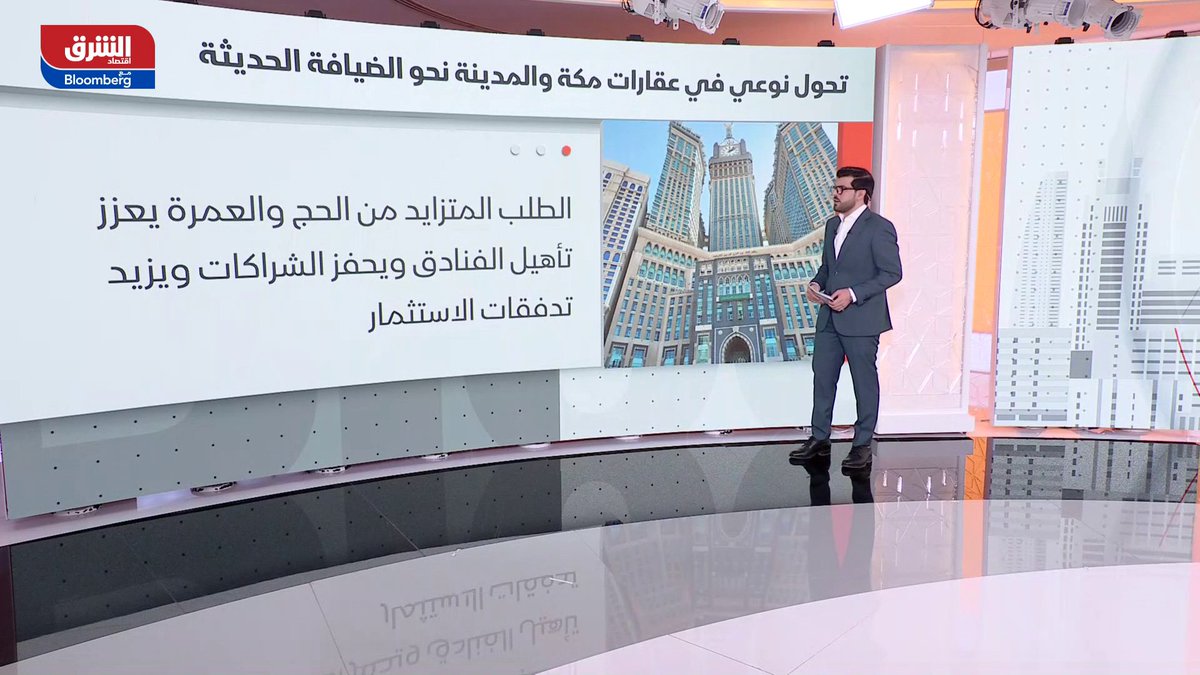 تحول نوعي في الفرص الاستثمارية العقارية في مكة المكرمة والمدينة المنورة مع تزايد الطلب على خدمات الضيافة.. إليك التفاصيل. slman_tv 
