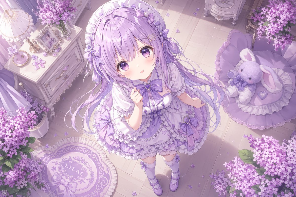 Murasame_AILabo's tweet image. 紫の吐息
可憐に、鮮やかに

#紫 #ライラック #美少女 #イラスト #Violet #Lilac #LolitaFashion #DigitalArt #ConceptArt #AI美少女