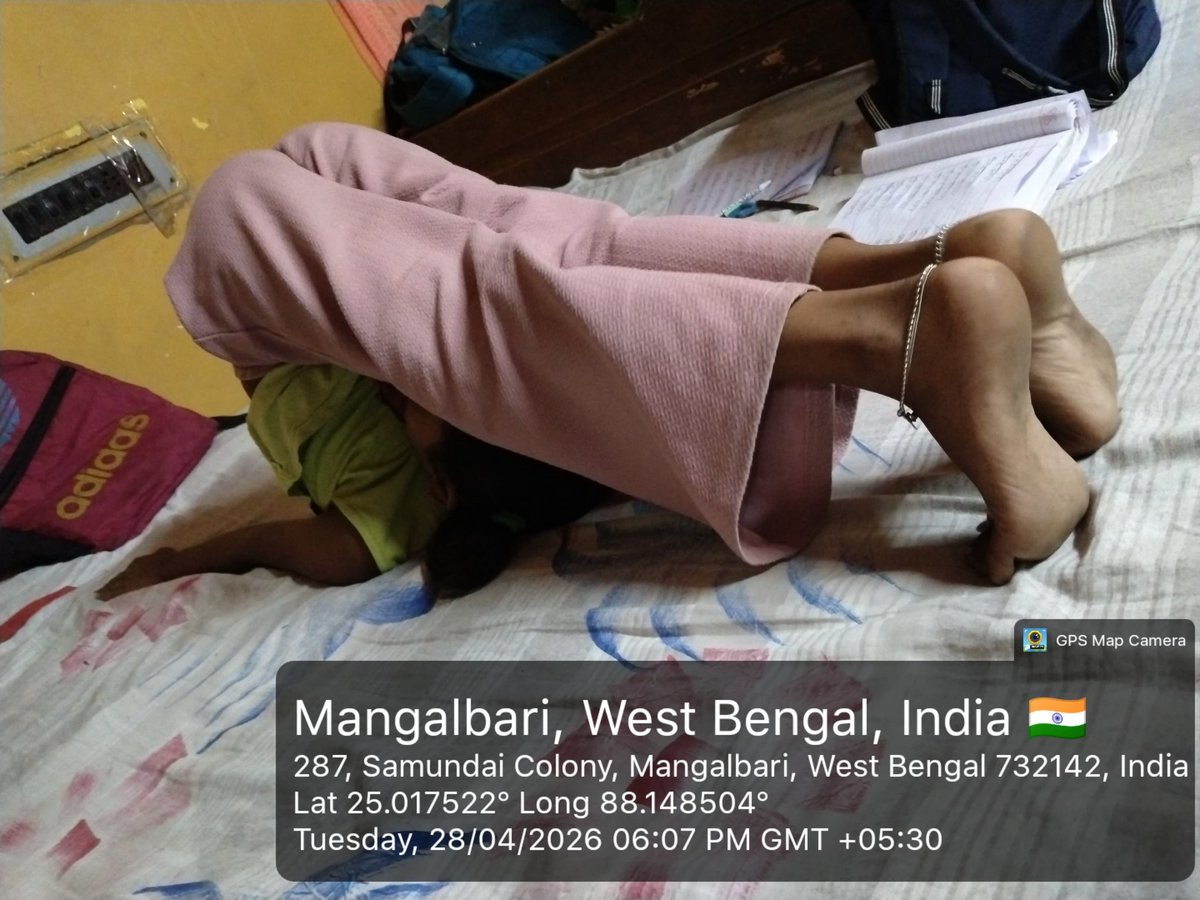 MaldaNss's tweet image. 53 days to go...
Countdown for 12th International Day of Yoga #IYD2026 #yoga
Morning Yoga session  by Cute sisyer of of Vol Mam Mandal,    Malda College @YASMinistry @rdnss_kolkata @BhartiyaConnect @ishafoundation
@_NSSIndia 
@MYBharatHQ @PIB_India