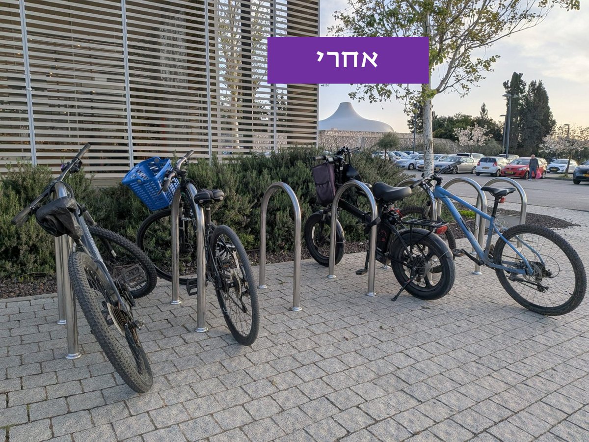 אופניים בשביל ירושלים tweet media